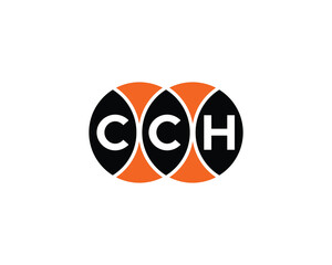 CCH logo design vector template. CCH
