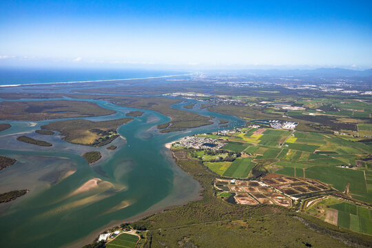 Looking towards the Gold Coast and Jacobs Well