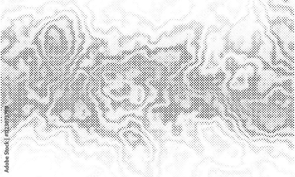 Aufkleber This piece explores abstract pattern design for use in various media and art projects
