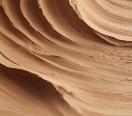 Nature-inspired wave shape in shades of brown and beige, beige, natural