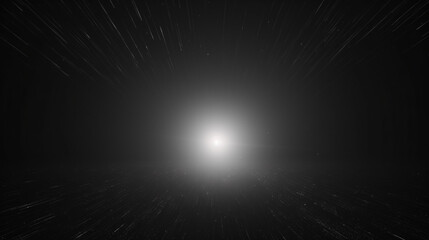 Launch screen with a dark minimalist background, featuring a subtle radial gradient for depth.

