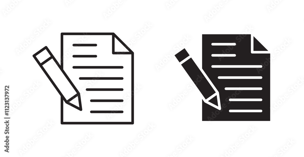 Aufkleber feedback form flat simple vector symbols illustration.