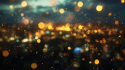 christmas background with snowflakes