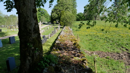 Natursteinmauer