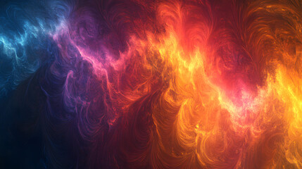 Fototapeta premium Enchanting Scene of Diffuse Light Spots and Ethereal Soft Glows on a Vibrant Textured Gradient Background