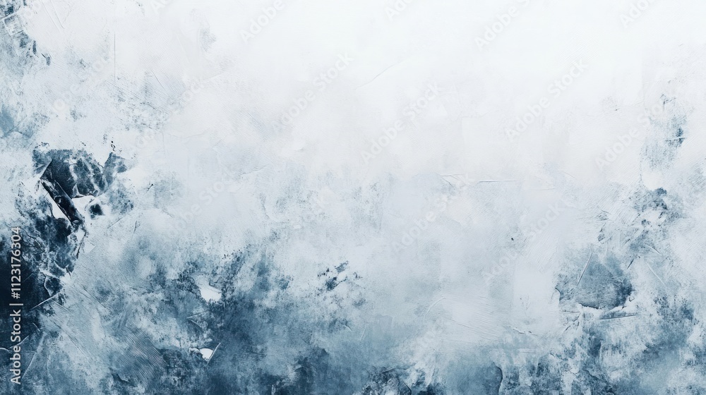 Poster creative white background design featuring subtle patterns and layers.