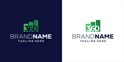 Creative Financial 360 Graphic Logo Design, Design Inspiration, Illustration, Vector