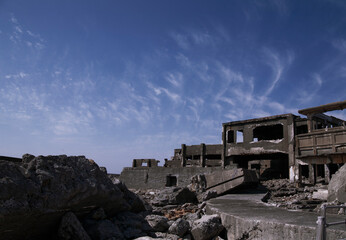 廃墟の軍艦島