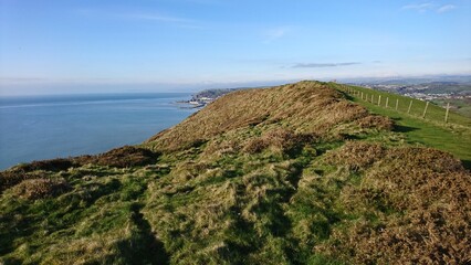 Beautiful coastal walk to Aberystwyth