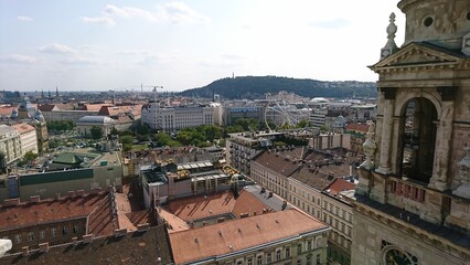 Fototapeta premium The view from St. Stephen's basilica
