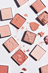 Fototapeta premium Make up powder aesthetic.