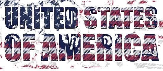 United states text grounge