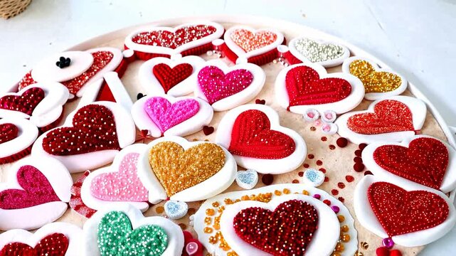 Heart-Shaped Cookie Patterns: Perfect Valentine&rsquo;s Day Treats for a Sweet Celebration