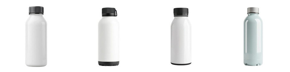 Reusable Water Bottle with Sports Cap Fitness Drink Container for Healthy and Active Lifestyle