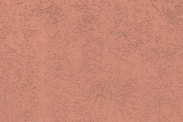 Texture of a plaster wall. Demonstrating color of 2025 year mocha mousse