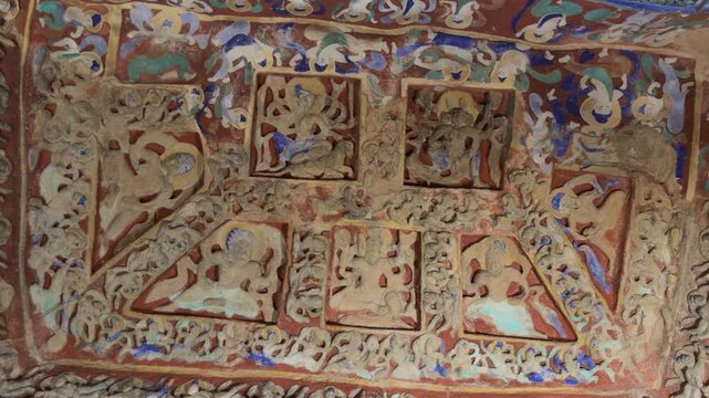 Buddhist Caves in Shanxi, China (Yungang Grottoes)