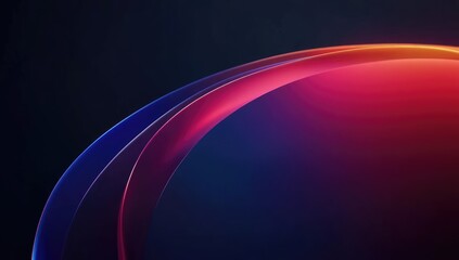 A smooth, abstract gradient design with vibrant colors blending harmoniously.