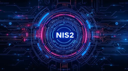 Obraz premium The NIS2 Law A New European Cybersecurity Rule