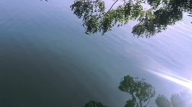 8 December 2024, Pune, Maharashtra, India, historical Mastani Lake, also known as Mastani Talab, is situated near Wadki village, It was built around 1720 during the reign of Bajirao Peshwa.