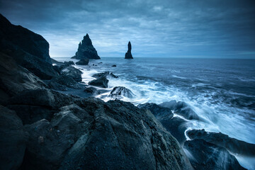 Islandia ocean wybrzeże  © Sieku Photo