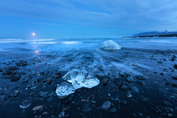 Islandia diamentowa plaża 