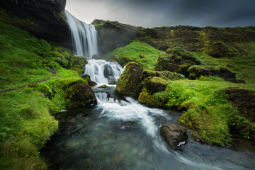Wodospad Islandia 