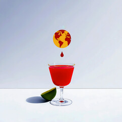international bloody mary day Design