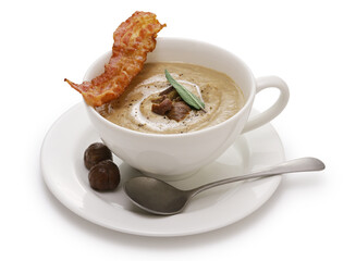 French Chestnut soup ( Velouté de châtaigne )