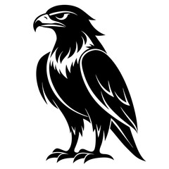 Fototapeta premium Bearded Vulture Andorra silhouette