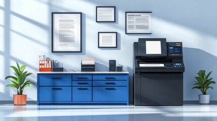 office or professional plotter lag format photocopier or printer with color ribbons for high quality printing services 