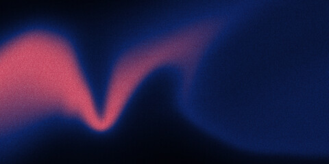 Dark blue abstract background with blue to red gradient wave noise