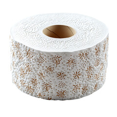 roll of paper isolated on white background