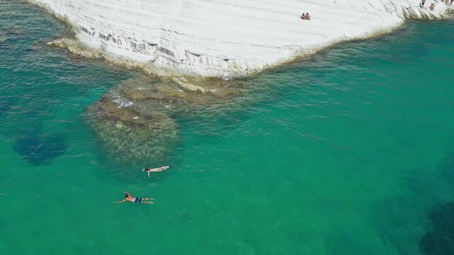 Wonders of nature. Scala dei Turchi. Dream Sicily.