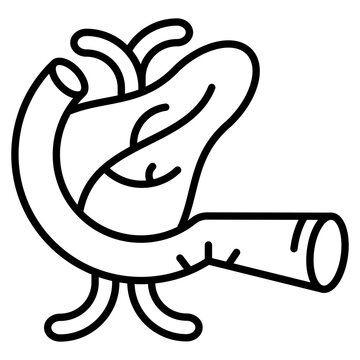 pancreas single icon