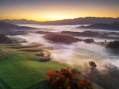 Shenendoah Valley in West Virginia, USA