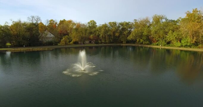Shenandoah University Fountain Wilkins Lake