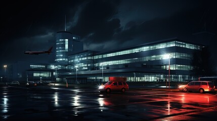 Fototapeta premium Hospital intensive care unit with medical staff monitoring critical patient, life support systems in action, and compassionate care in a high-stakes environment. 