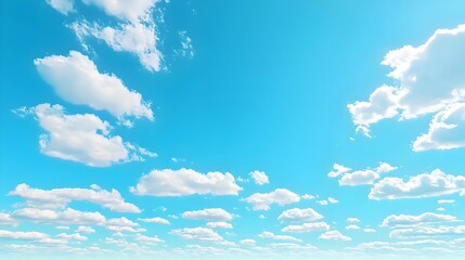 The sky is blue and cloudy