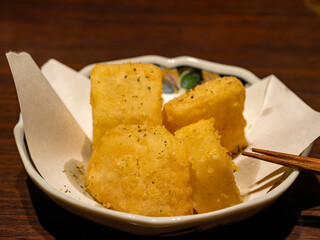 美味しいおつまみ大根の唐揚げ