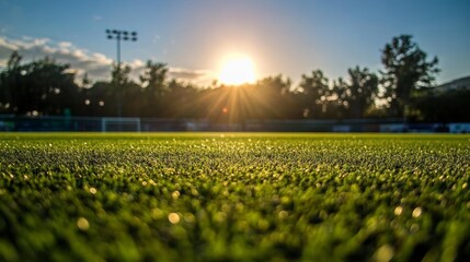 Augmented Reality Virtual Turf Landscape for Sports and Gaming Generative AI