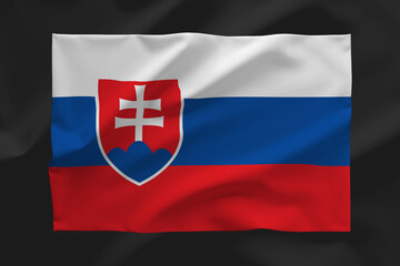 Fototapeta premium SLOVAKIA FLAG