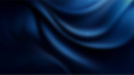 Obraz premium blue silk wave blur texture for presentation background