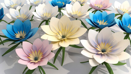 Fototapeta premium bouquet of flowers