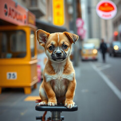 Elegant vintage cute puppy coquette aesthetic png cut out element set