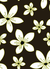 seamless floral background