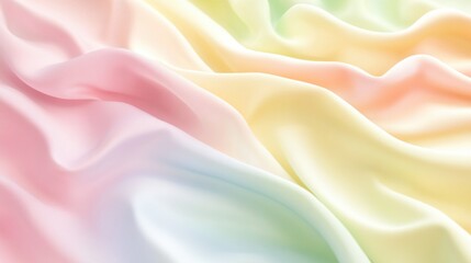 Obraz premium Dreamy pastel gradient background for serenity