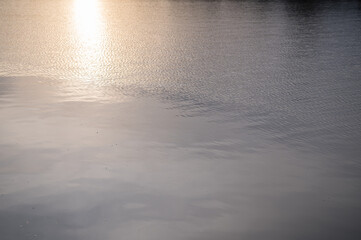 ripples on the water