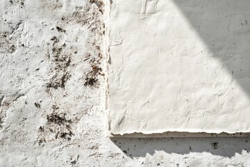 Eco-Friendly Craft Paper Envelope on White Background for Lettering and Mail Design