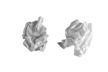 a white piece of paper on an isolated white background  png cut out