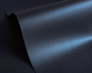 Luxurious blue paper background with a deep midnight blue gradient and glossy metallic sheen. Smooth